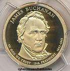 2010 P D James Buchanan PR5 PR6 Presidential Dollars Mint Rolls Sealed 