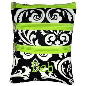   with Lime Green Trim Hipster Crossbody Purse Bag: Everything Else