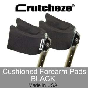  Crutcheze Forearm Crutch Pads Black Health & Personal 