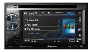 Pioneer AVH 2400BT Bluetooth Car DVD CD MP3 Stereo Multimedia AV USB 