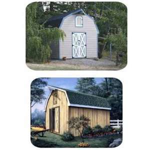  Barn Style Storage Shed Plan (Woodworking Plan)