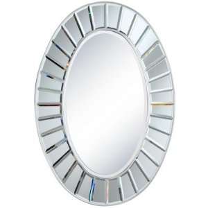   Cooper Classics Alexis Wall Mirror in Brushed Silver