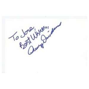 AMY* DAVIDSON Signed Index Card In Person