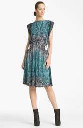 Jean Paul Gaultier Fuzzi Paisley Print Dress $1,095.00