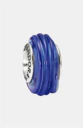 PANDORA Blue Ribbon Murano Glass Charm $35.00