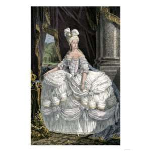 Marie Antoinette, Queen of France Premium Poster Print, 12x16