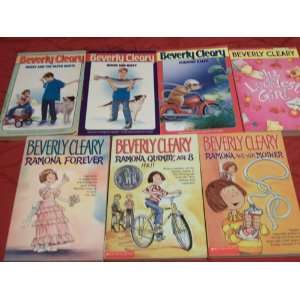 Beverly Cleary 5 Book Set (Beezus and Ramona, Socks, Ralph S. Mouse 