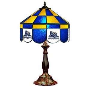 Brigham Young 14 NCAA Stained Glass Executive Table Lamp   140XTL 