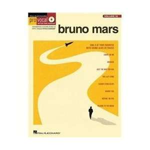  Hal Leonard Bruno Mars   Pro Vocal Songbook & CD For Male 