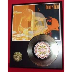 Buddy Rich 24kt Gold Record LTD Edition Display ***FREE PRIORITY 