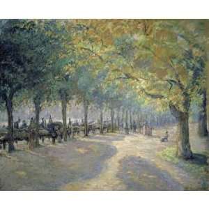  Hyde Park, London by Camille Pissarro 16.00X13.25. Art 