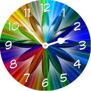  Rikki KnightTM Rainbow Crystal Art Large 11.4 Wall Clock 