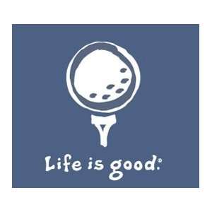  Life Is Good Mens Crusher Short Sleeve T shirts: Golf Icon 