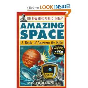   Space Ann Jeanette/ Wolk Stanley, Jessica (ILT) Campbell Books