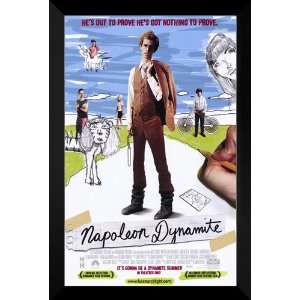   Napoleon Dynamite FRAMED 27x40 Movie Poster Jon Heder