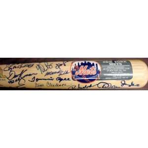 Keith Hernandez Signed Baseball Bat   Legends 21 Signatures Nolan 