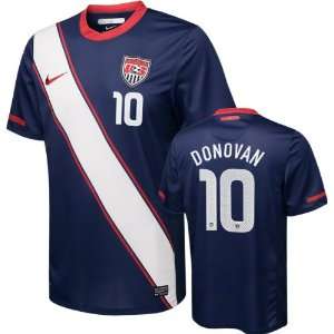 Landon Donovan #10 Navy Nike Soccer Jersey: United States Soccer Navy 