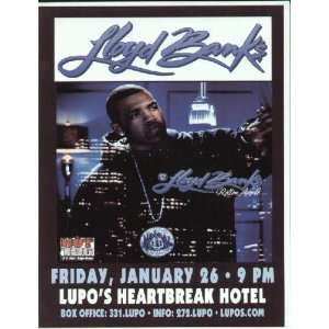  Lloyd Banks Concert Poster Providence Lupos
