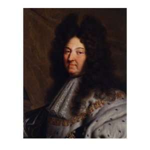 Portrait of Louis XIV, 1638 1715 King of France Stretched 