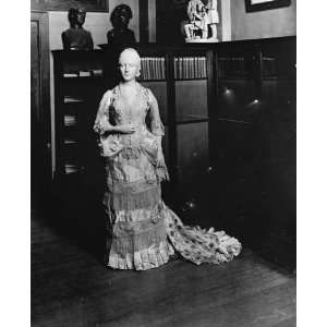  1924 photo Lucy Webb Hayes [inaugural dress from First 
