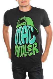  Mac Miller Graffiti Slim Fit T Shirt: Clothing