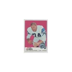 1969 Topps #34   Merlin Olsen: Sports Collectibles