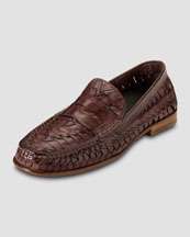 Cole Haan Air Tremont Woven Penny Loafer, Mahogany