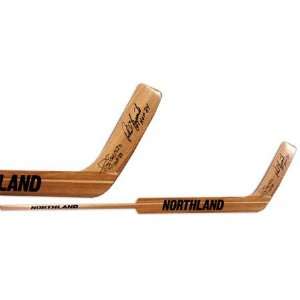  Phil Esposito and Tony Esposito Autographed Hockey Stick 