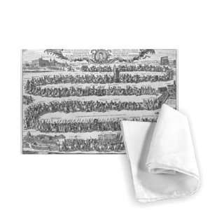 The Procession of Pope Innocent XII from the   Tea Towel 100% Cotton 