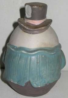 Unusual Vintage HUMPTY DUMPTY Pottery Ceramic Figurine Figure  