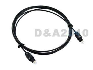 ft digital optical fiber optic toslink audio cable hd dvd