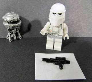 Lego Star Wars MINI FIGS Probe Droid Hoth Stormtroper w/ HOOD Backpack 