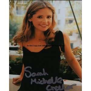  Sarah Michelle Gellar Smile Autographed Signed reprint 