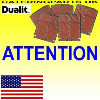 DUALIT USA 110v 120v 4 SLOT TOASTER HEATING ELEMENTS  