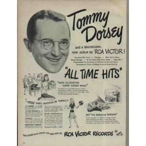 Tommy Dorsey Has A Sensational New Album By RCA Victor  1947 RCA 