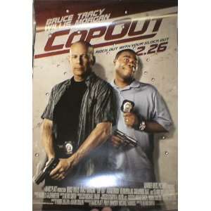   Mini Movie Poster  Cop Out Bruce Willis Tracy Morgan 