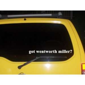  got wentworth miller? Funny decal sticker Brand New 
