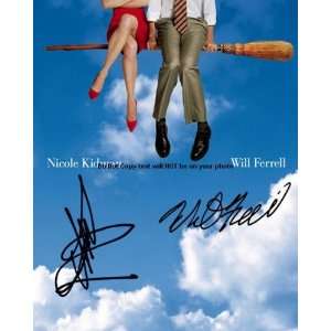  Nicole Kidman Will Ferrell Bewitched Autographed reprint 