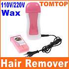 Waxing Heater Kit Roll On Roller Depilatory Wax Hair Removal Cartridge