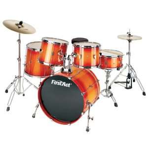  First Act 8 Piece Drum Set MD8900091 Musical Instruments