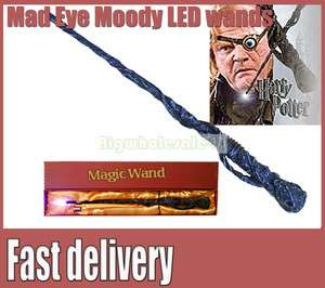 NEW HARRY POTTER Mad Eye Moody LIGHT WAND(N8) Prop Fast Delivery 