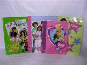 High School Musical School Supplies Set Of 4 Lot # 4  
