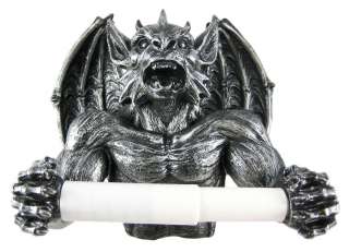 Cool Gargoyle Toilet Paper Roll Holder Gothic Tissue  