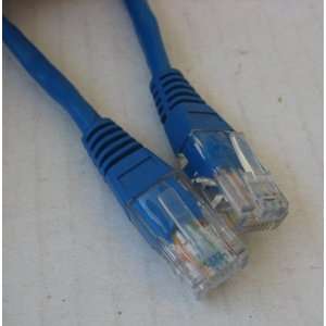  14ft BLUE Cat5 Molded Non Snagless Ethernet Network Patch Cable 