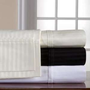   Stripe Sheet Set Size Twin Extra Long, Color Ivory