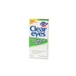  Clear Eyes Itchy Eye Relief Drops   1/2OZ 