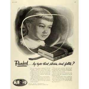  1956 Ad Better Vision Institute Inc Children Eye Care 