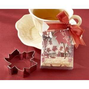  Cookie Cutter Fall Leaf Wedding Favors