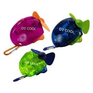  02 Cool #1256 Carabiner Misting Fan   Colors Might Vary 