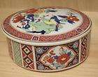 Very Nice Oriental IMARI Design Round Porcelain Trinket Box items in 